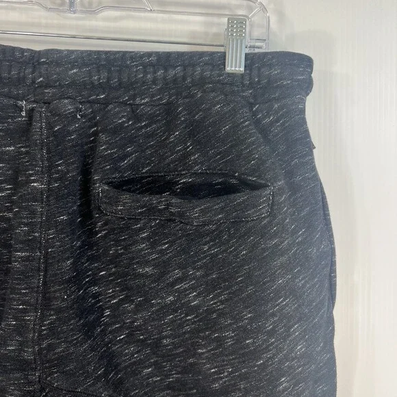 Alex Mill Jogger Sweatpants Men's Sz XL Black Tapered Slim Melange Cotton Jersey - Picture 6 of 13